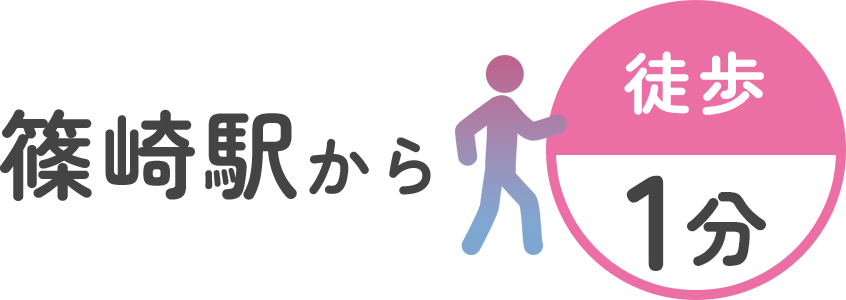 篠崎駅から徒歩1分